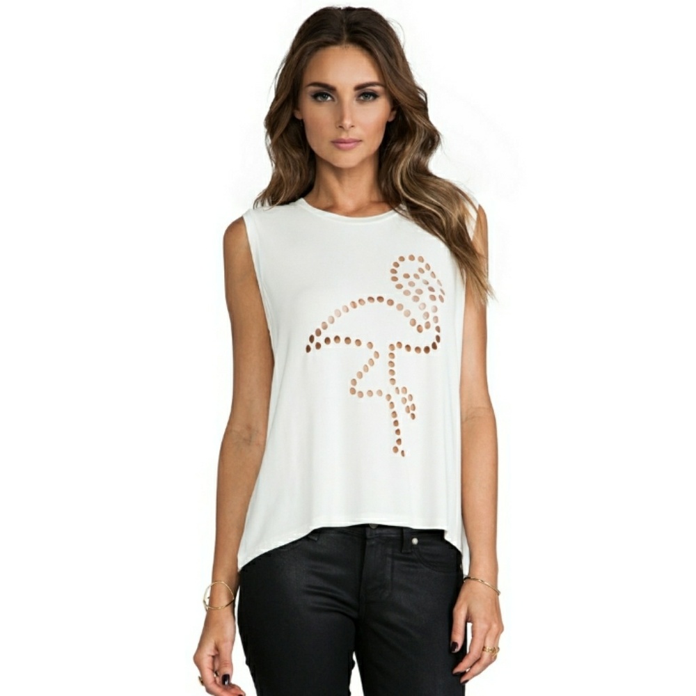 Lovers + Friends Flamingo Tee